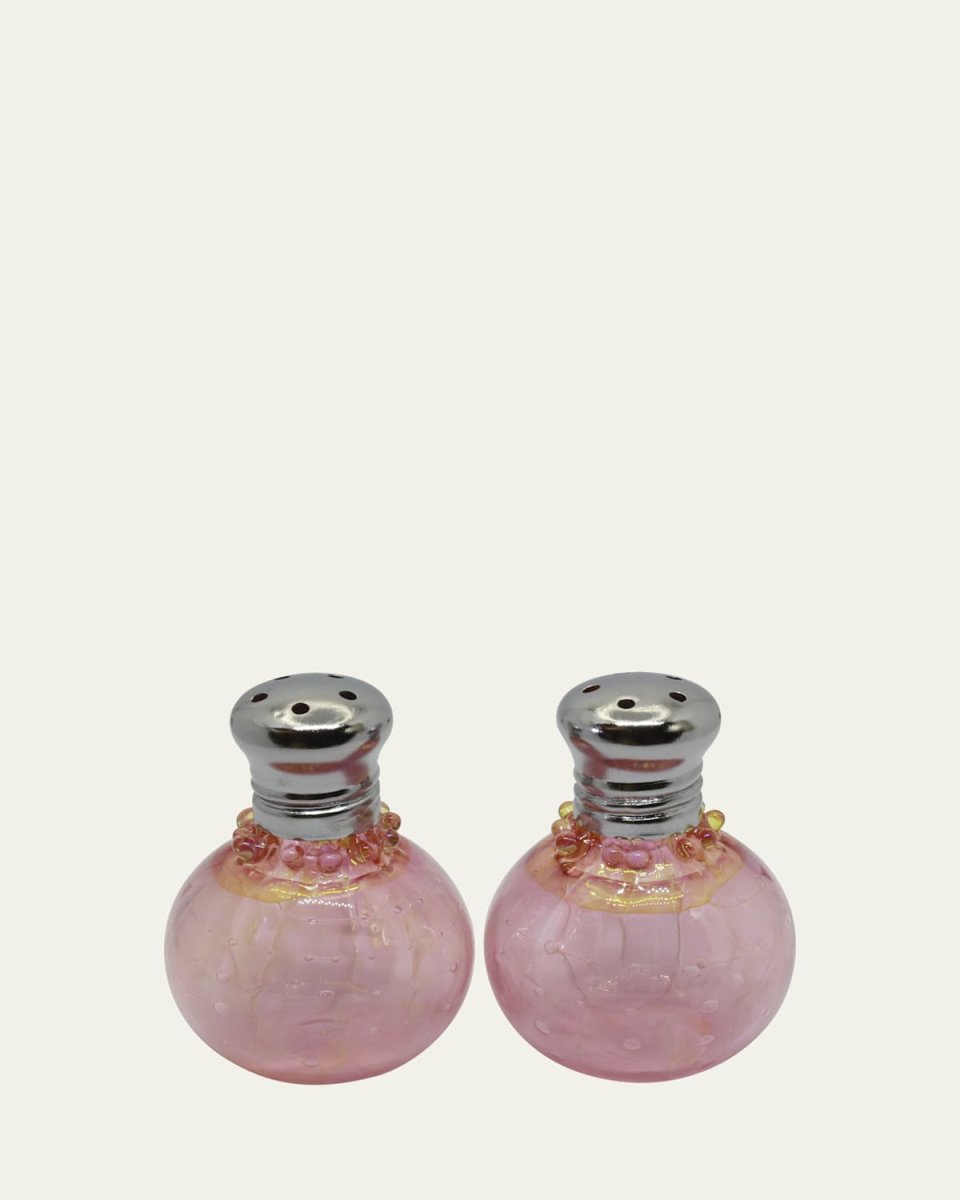 Mini Basketweave Salt and Pepper Shakers